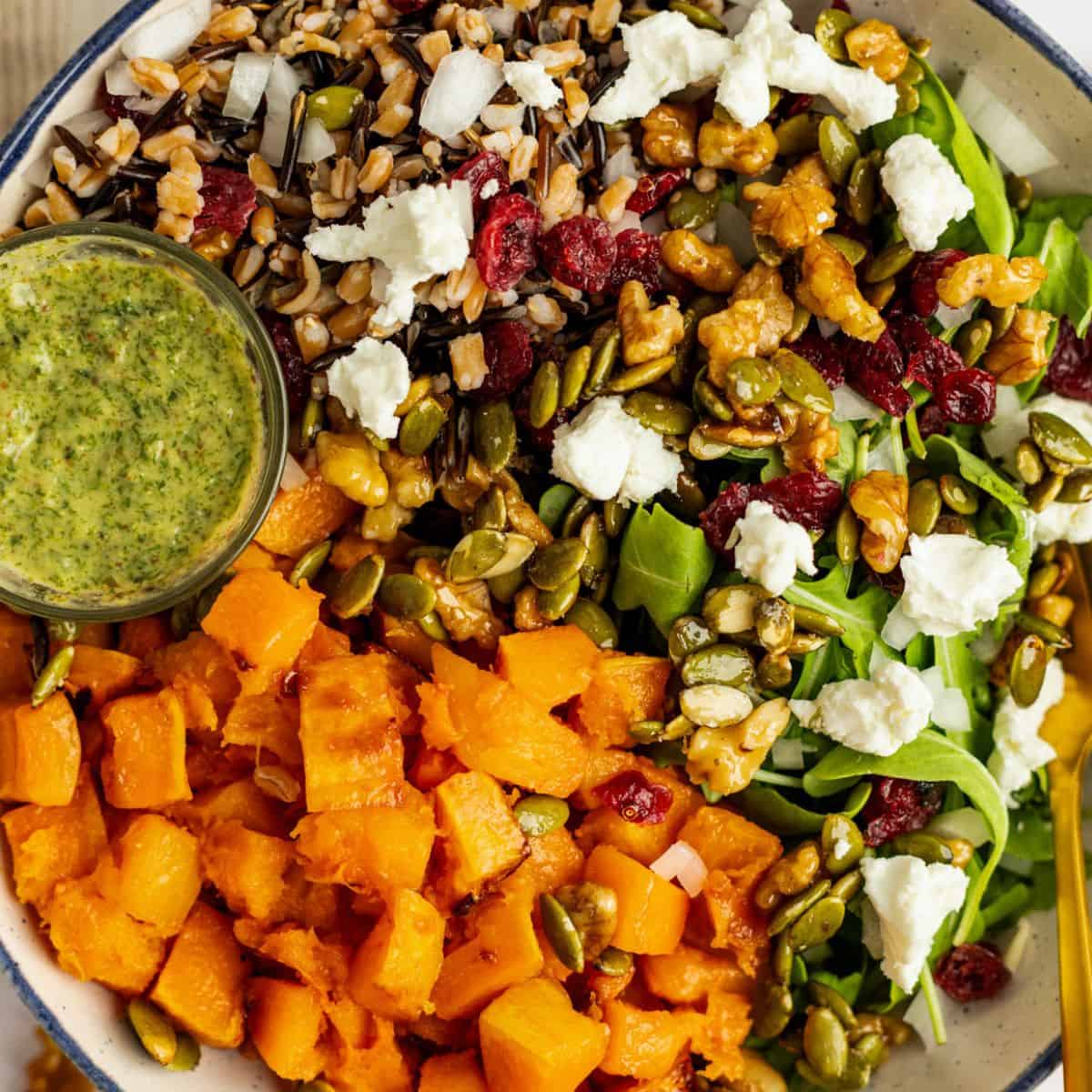 Hodgepodge Butternut Squash Bowl: A Flavorful Mix for Fall & Winter